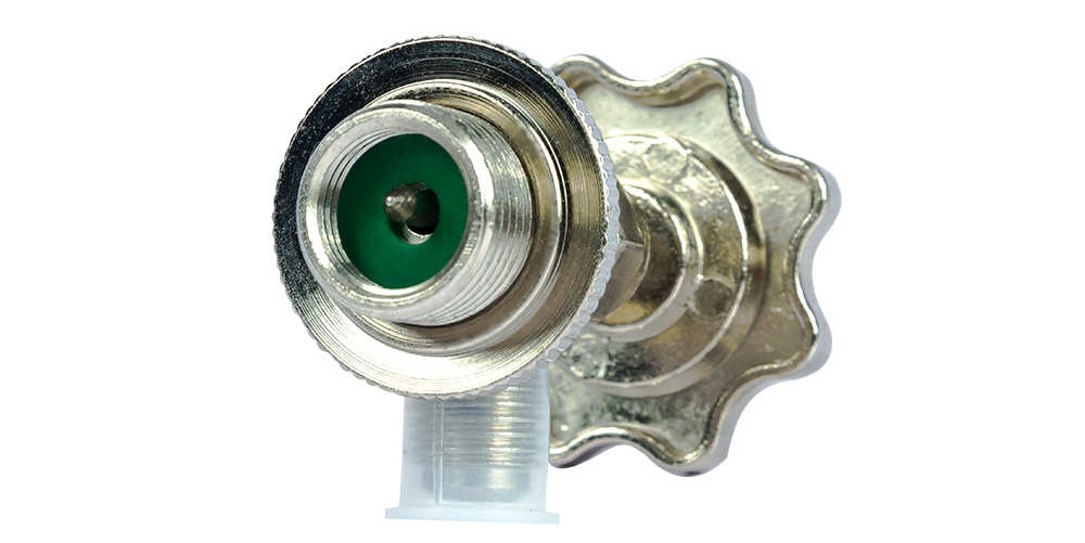 refrigerant gas open valve